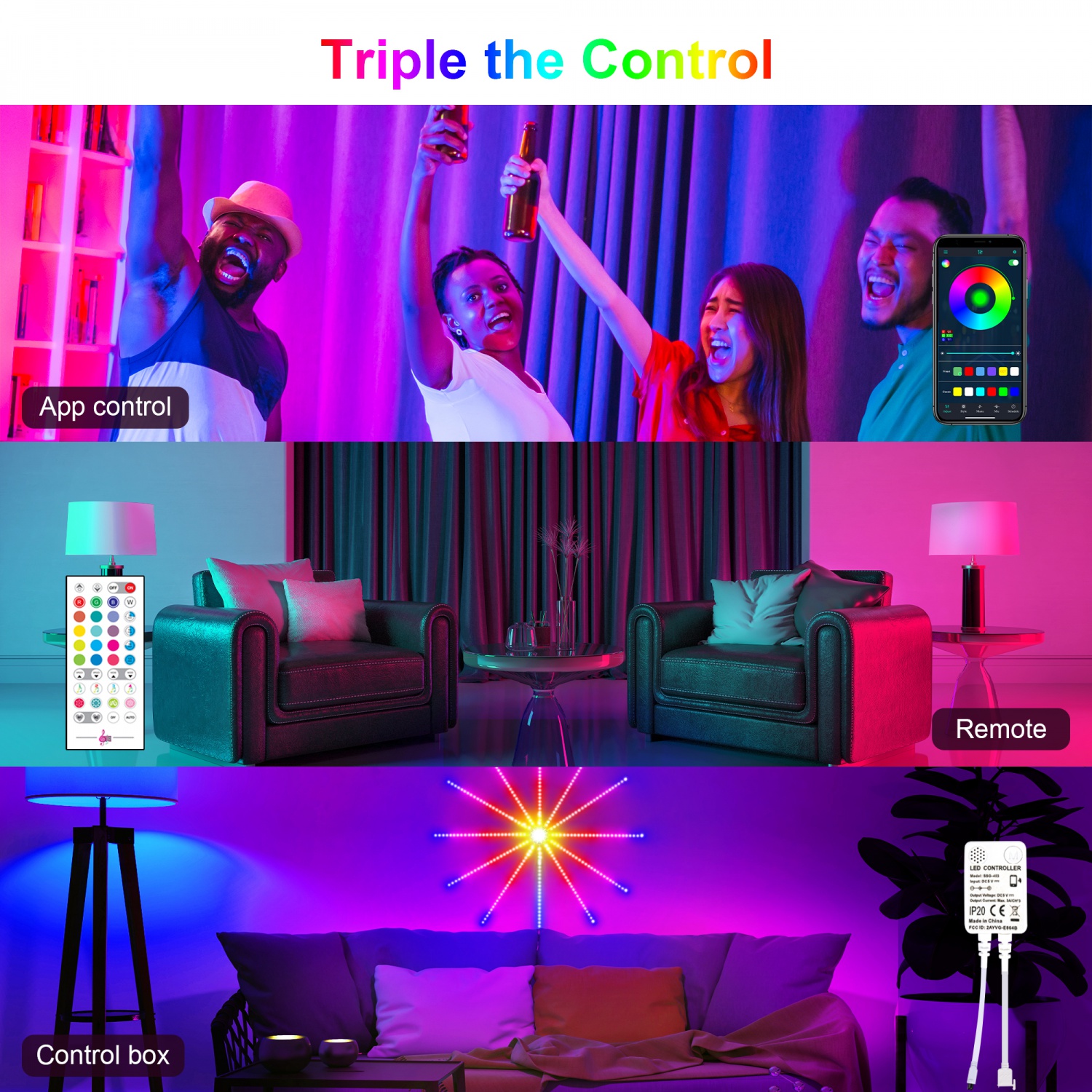 smart-christmas-firework-lights-indoor-maylit-app-and-remote-control